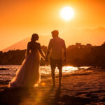 sunset photosession on Crete