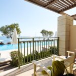 GiannoulisGrandBayBeachResort - 4. Sea Front Junior Suite Direct Pool Balcony Terrace