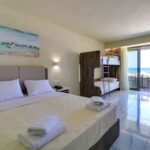 Harmony Rethymno Beach Hotel - Quadruple Room Sea View or Sea Front