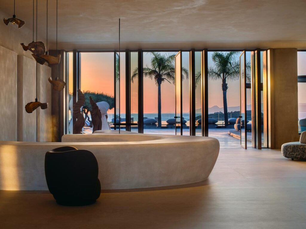 MInosPalace - 1. Minos Palace_Reception_Sunrise