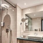 EsperosVillage - 072 BD bathroom example country style room sea view country style sea view room with private pool_91639281