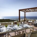RhodesBayHotel&spa - Rodian Suite Outdoor Dining Area